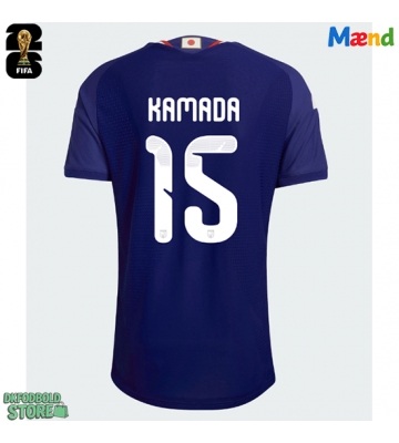 Japan Daichi Kamada #15 Replika Hjemmebanetrøje VM 2026 Kortærmet